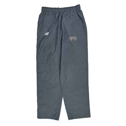 Oilers New Balance Tracksuit - Large Grey Polyester