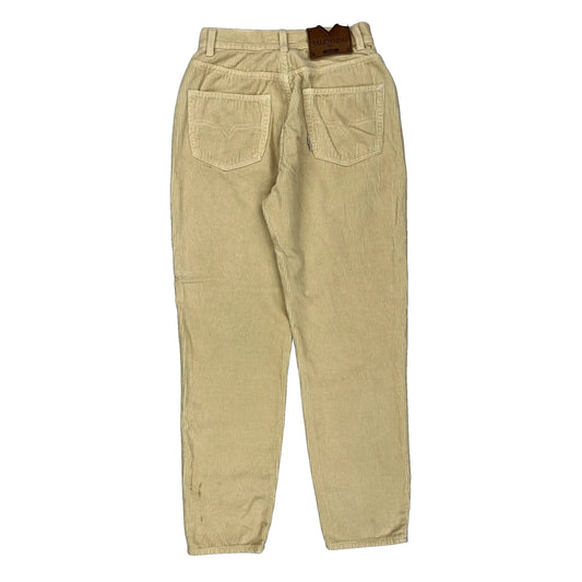 Valentino Trousers - 30W 29L Beige Corduroy