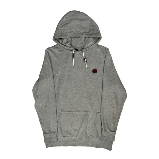Vintage Oakley Hoodie - Large Grey Cotton Blend