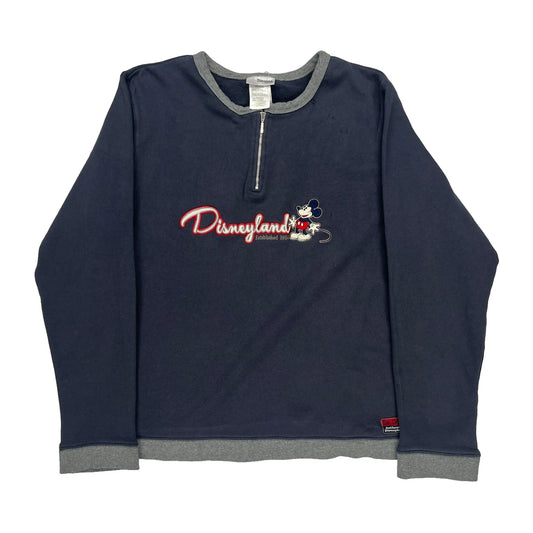 Disney Graphic Sweatshirt - 2XL Grey Cotton