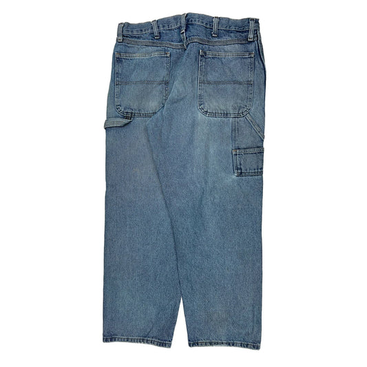 Wrangler Carpenter Jeans - 34W 30L Blue Cotton