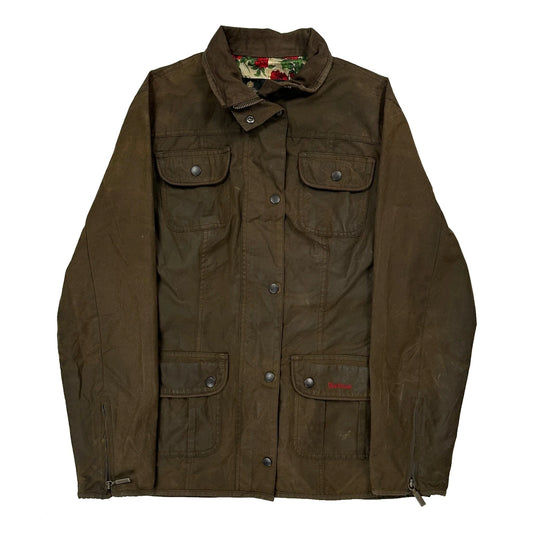 Barbour Wax Jacket - Small Brown Cotton
