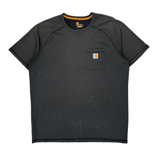 Carhartt T-Shirt - XL Black Cotton