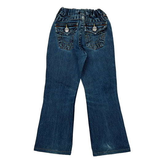 Age 6 True Religion Boot Cut Jeans - Small Blue Denim