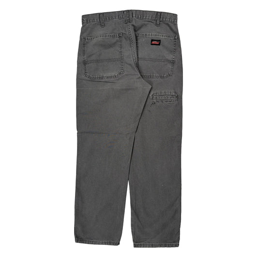 Dickies Carpenter Trousers - 32W 30L Grey Cotton