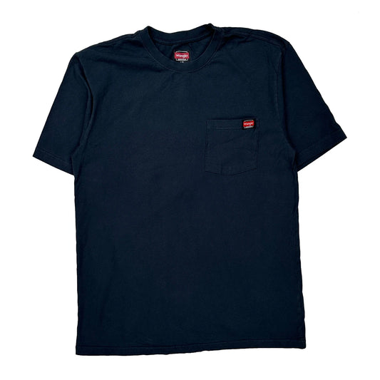 Wrangler T-Shirt - Large Navy Cotton