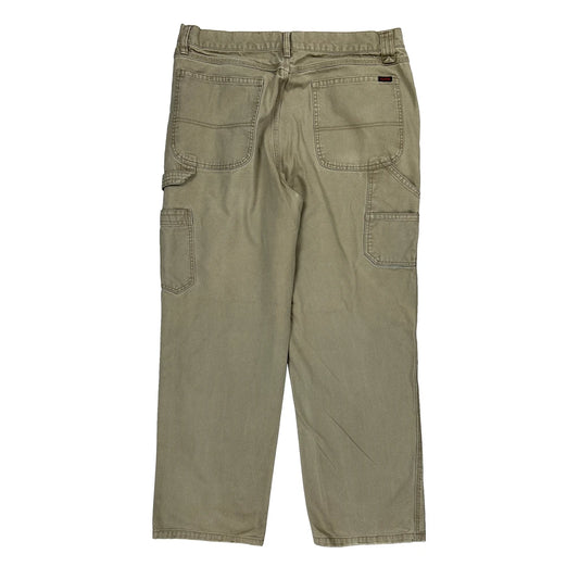 Wolverine Carpenter Trousers - 36W 31L Beige Cotton
