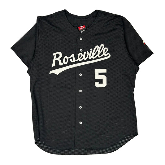 Roseville Wilson Jersey - XL Black Mesh
