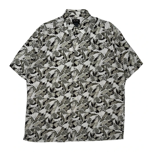 Axcess Short Sleeve Shirt - XL Grey Cotton Blend