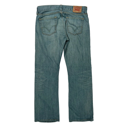 512 Levis Boot Cut Jeans - 36W 30L Light Wash Denim