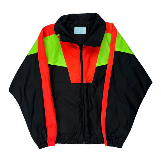 Unbranded Shell Jacket - Large Black Polyester