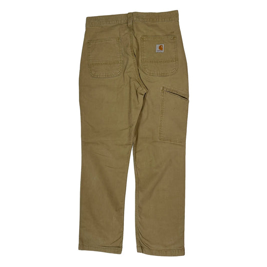 Carhartt Carpenter Trousers - 30W 30L Khaki Cotton