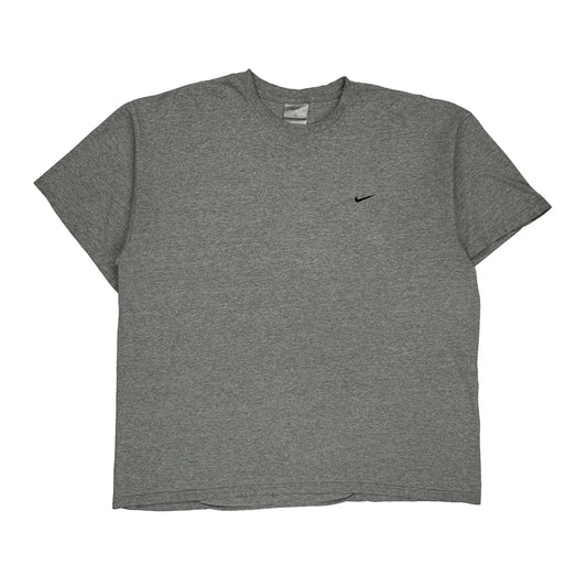 Nike T-Shirt - XL Grey Cotton