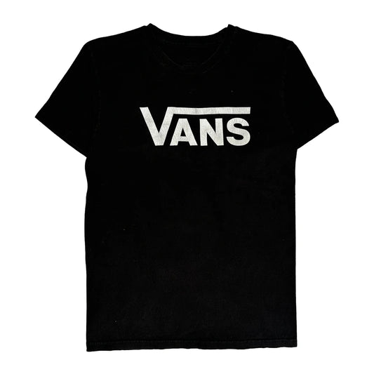 Vans Graphic T-Shirt - XS Black Cotton