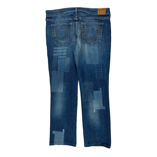 True Religion Jeans - 33W US 10 Blue Cotton