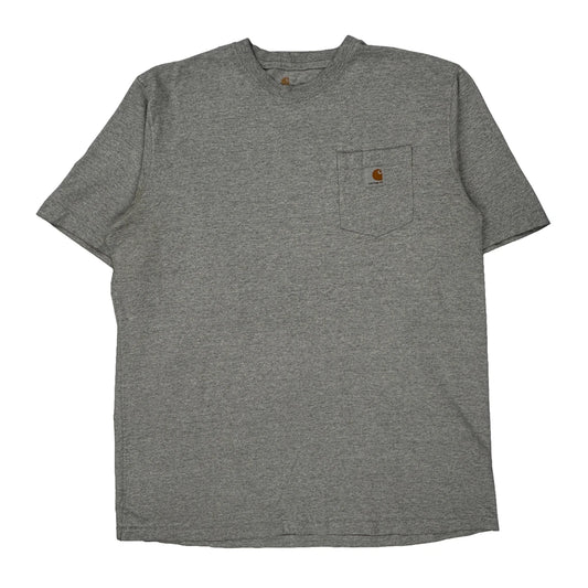 Carhartt Tall T-Shirt - XL Gray Cotton