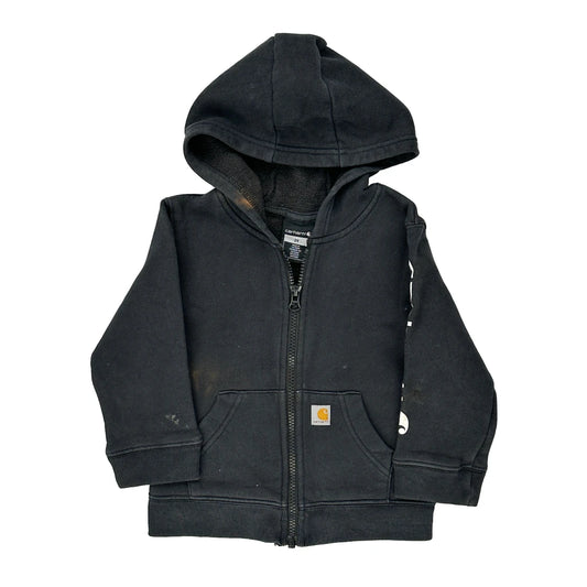 Age 2 Carhartt Hoodie - XS Black Cotton