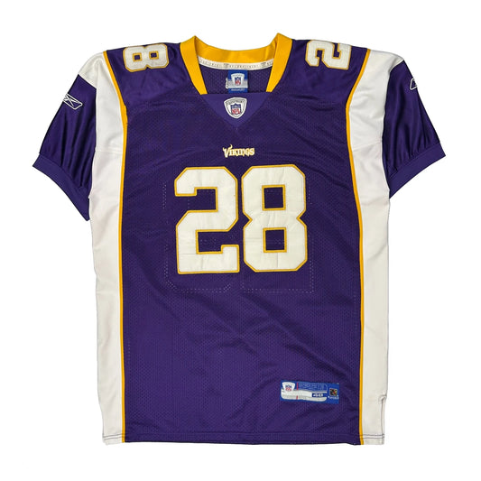 Minnesota Vikings Reebok Nfl Jersey - XL Purple Polyester