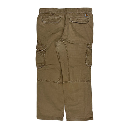 Carhartt Cargo Trousers - 36W 29L Brown Cotton