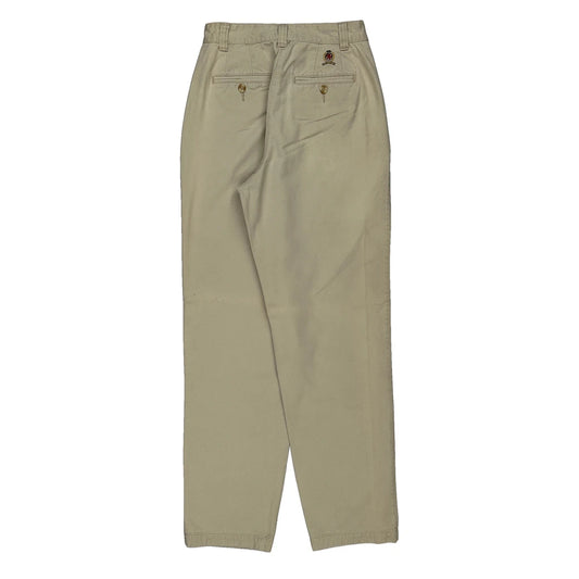 Tommy Hilfiger Chinos - 26W UK 8 Beige Cotton