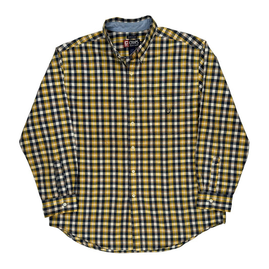 Chaps Ralph Lauren Checked Shirt - XL Multicoloured Cotton