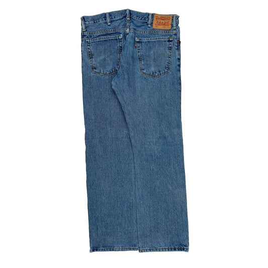 517 Levis Jeans - 34W 30L Blue Cotton