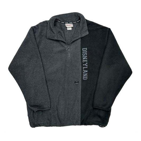 Disneyland Disney Spellout 1/4 Zip - XL Grey Polyester