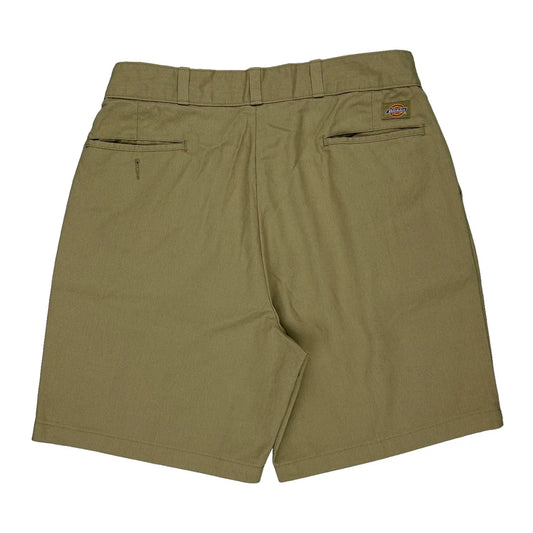 Vintage Dickies Chino Shorts - 34W 8L Khaki Cotton Blend