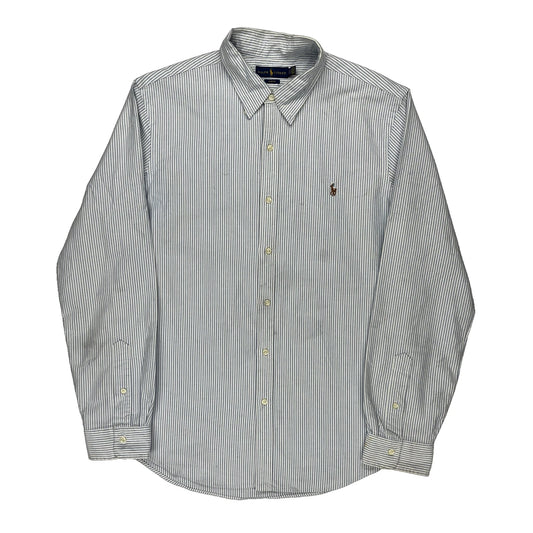 Ralph Lauren Slim Fit Shirt - XL Blue Cotton