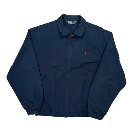 Polo By Ralph Lauren Harrington Jacket - XL Navy Cotton