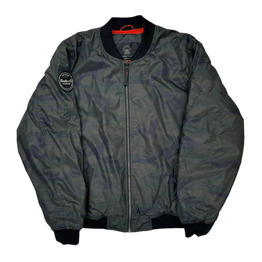 Hawke & Co Camo Bomber Jacket - XL Camo Polyester
