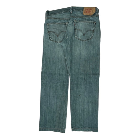 501 Levis Jeans - 33W 29L Light Wash Cotton