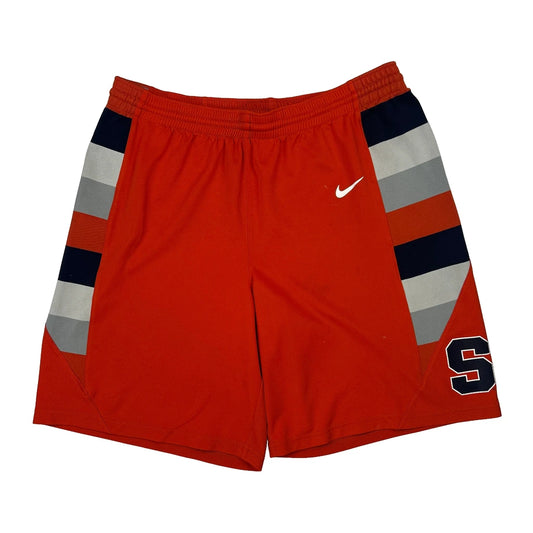 Syracuse Nike Sport Shorts - Medium Orange Polyester