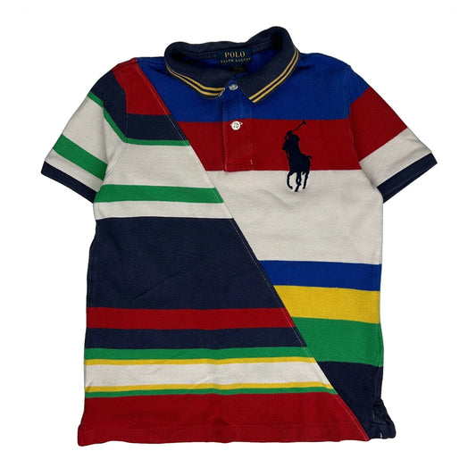 Age 6 Polo By Ralph Lauren Polo Shirt - Small Multicoloured Cotton