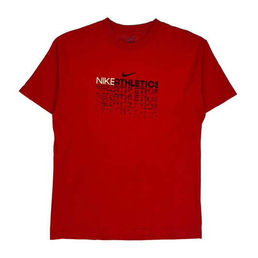 Nike T-Shirt - Small Red Cotton