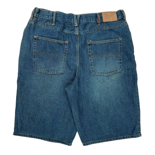 Steve & Barry Denim Shorts - 36W 11L Blue Cotton