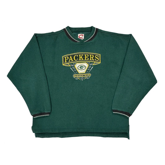 Vintage Packers Cadre Football Sweatshirt - XL Green Cotton Blend