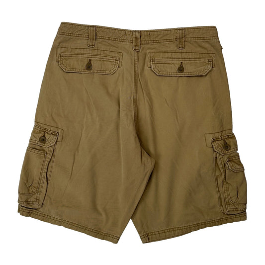 Lee Cargo Shorts - 36W 10L Beige Cotton