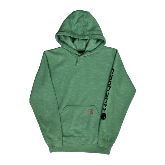 Carhartt Hoodie - Small Green Cotton