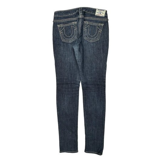 True Religion Skinny Jeans - 32W US 6 Dark Wash Cotton