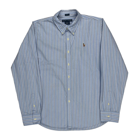 Ralph Lauren Slim Fit Shirt - No Size Blue Cotton
