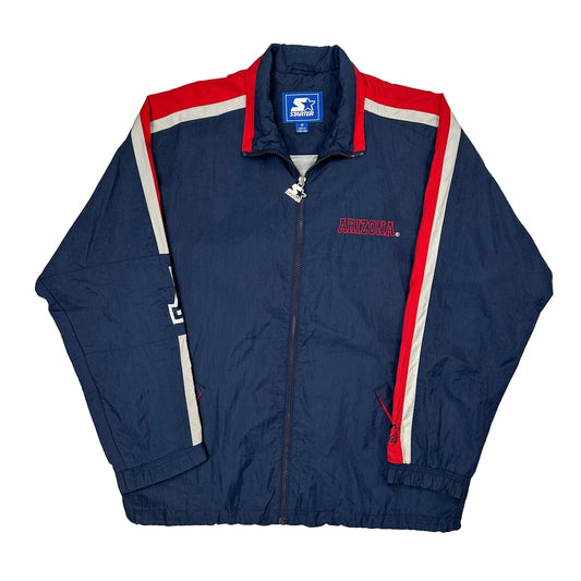 Arizona Starter Graphic Windbreaker - Medium Navy Nylon