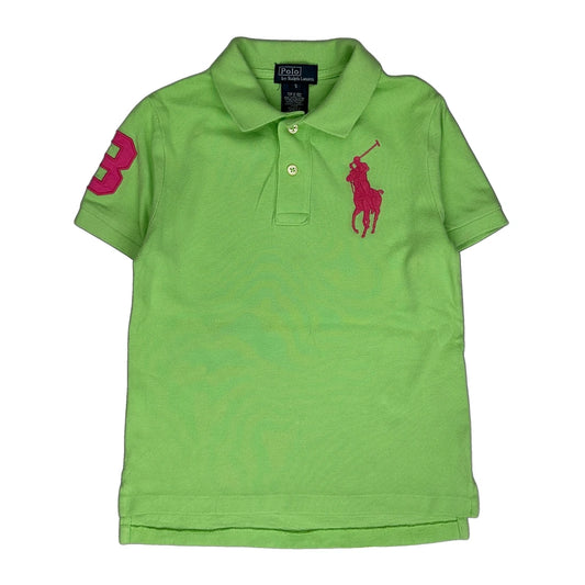 Age 5 Polo By Ralph Lauren Polo Shirt - Small Green Cotton