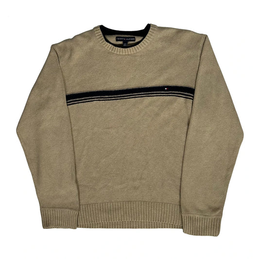 Tommy Hilfiger Jumper - XL Beige Cotton