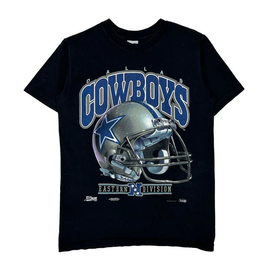 Dallas Cowboys Salem Single Stitch T-Shirt - Medium Black Cotton