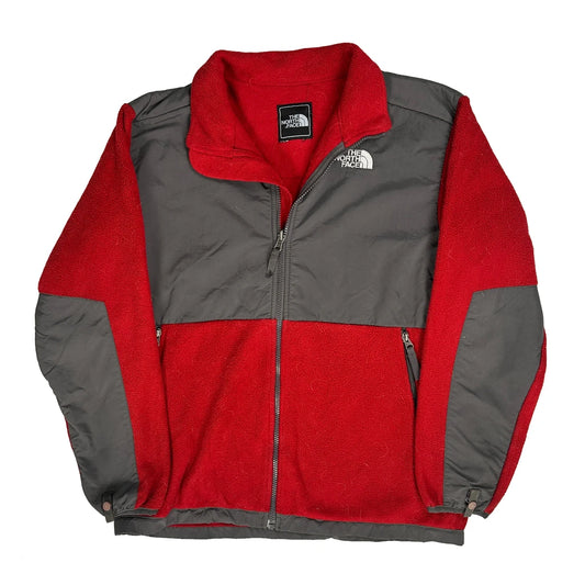 Vintage The North Face Denali Fleece Jacket - Medium Red Polyester