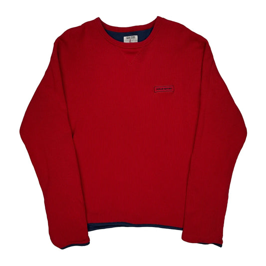 Polo Sport Sweater - Large Red Cotton
