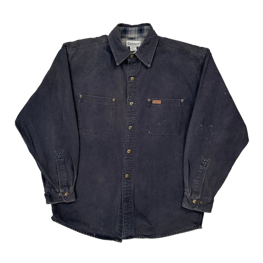 Carhartt Shirt - Medium Black Cotton