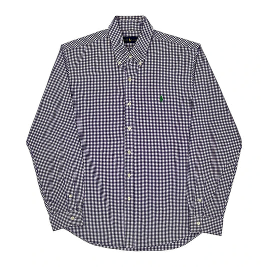 Vintage Ralph Lauren Checked Shirt - Large Purple Cotton