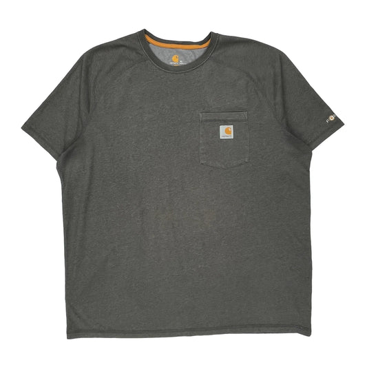 Relaxed Fit Carhartt T-Shirt - XL Gray Cotton